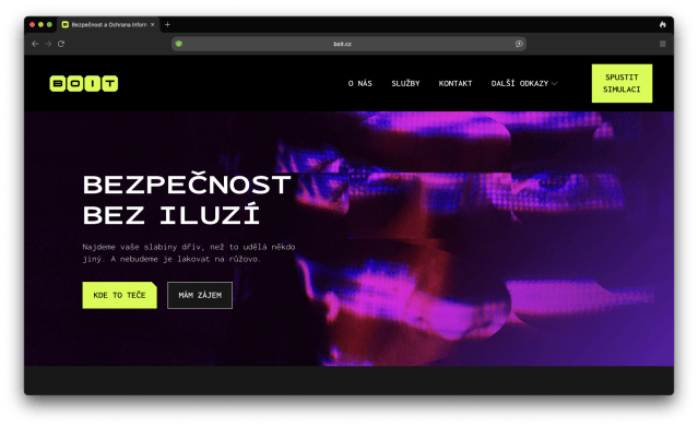 Ukázka projektu BOIT Cyber Security
